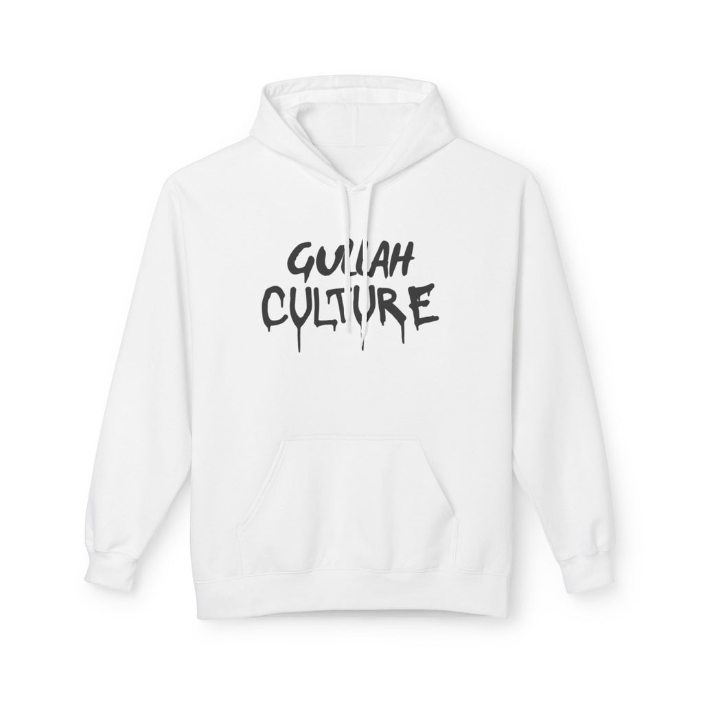 Gullah Culture Hoodie | Drip Script Black Text on White
