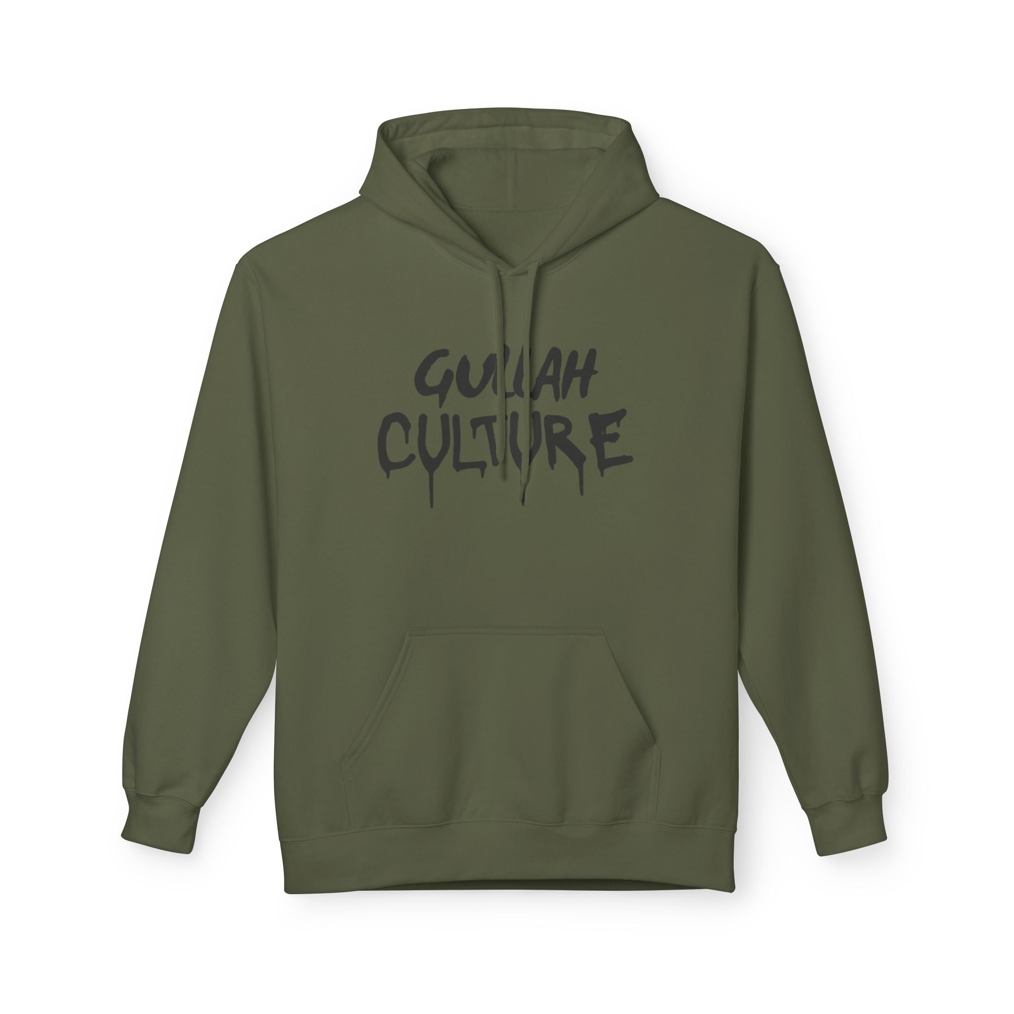 Gullah Culture Hoodie | Drip Script Black Text on White