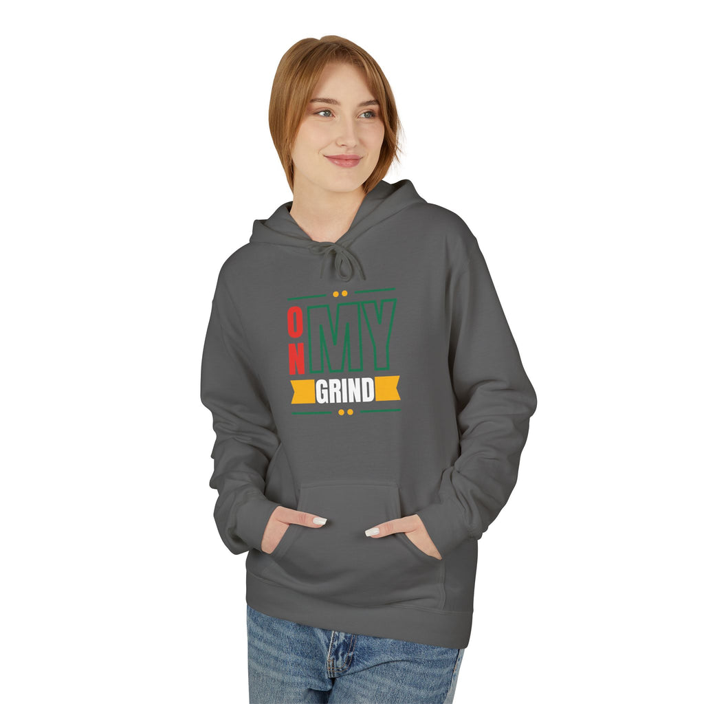 On My Grind Hoodie | Motivational Typography, Urban Streetwear