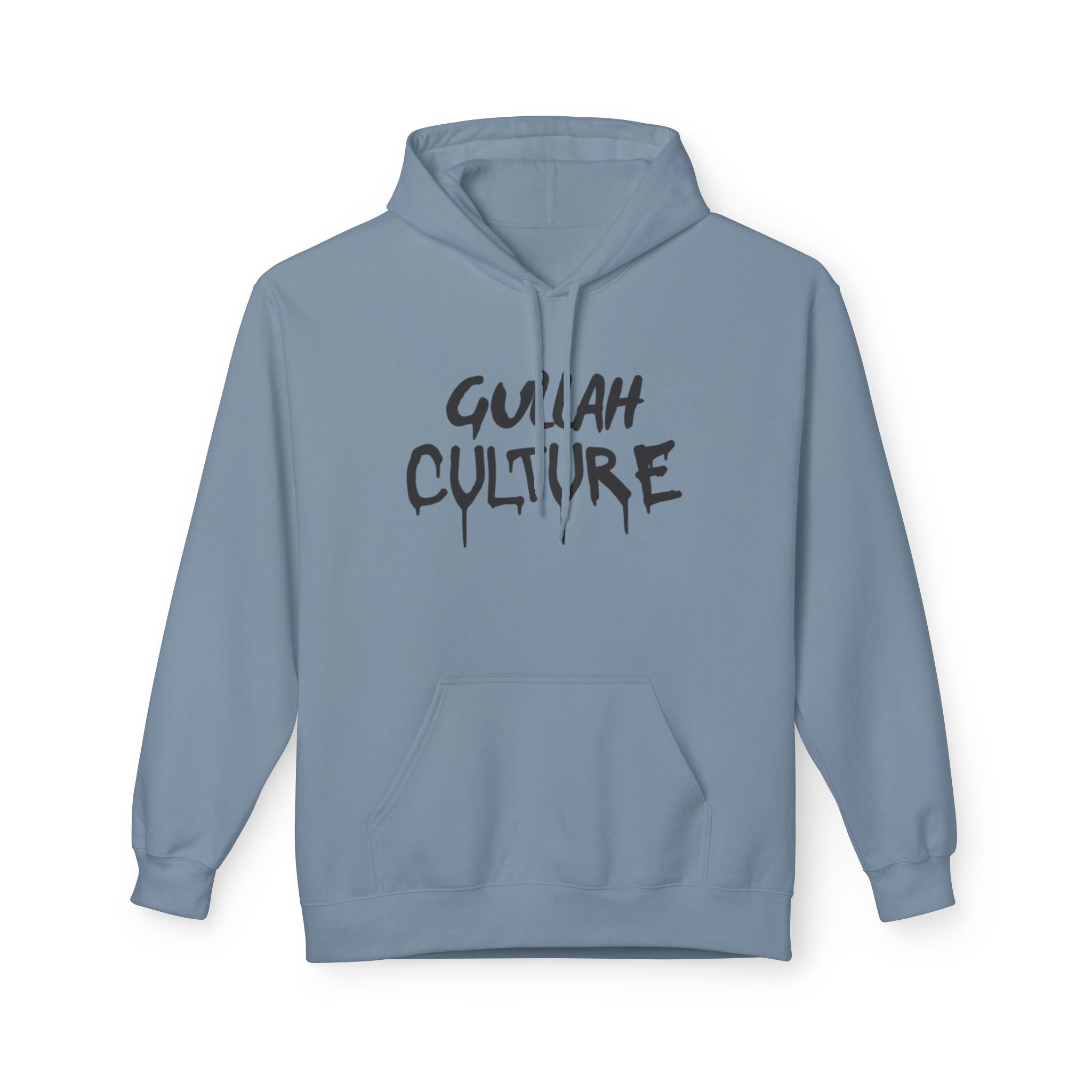 Gullah Culture Hoodie | Drip Script Black Text on White