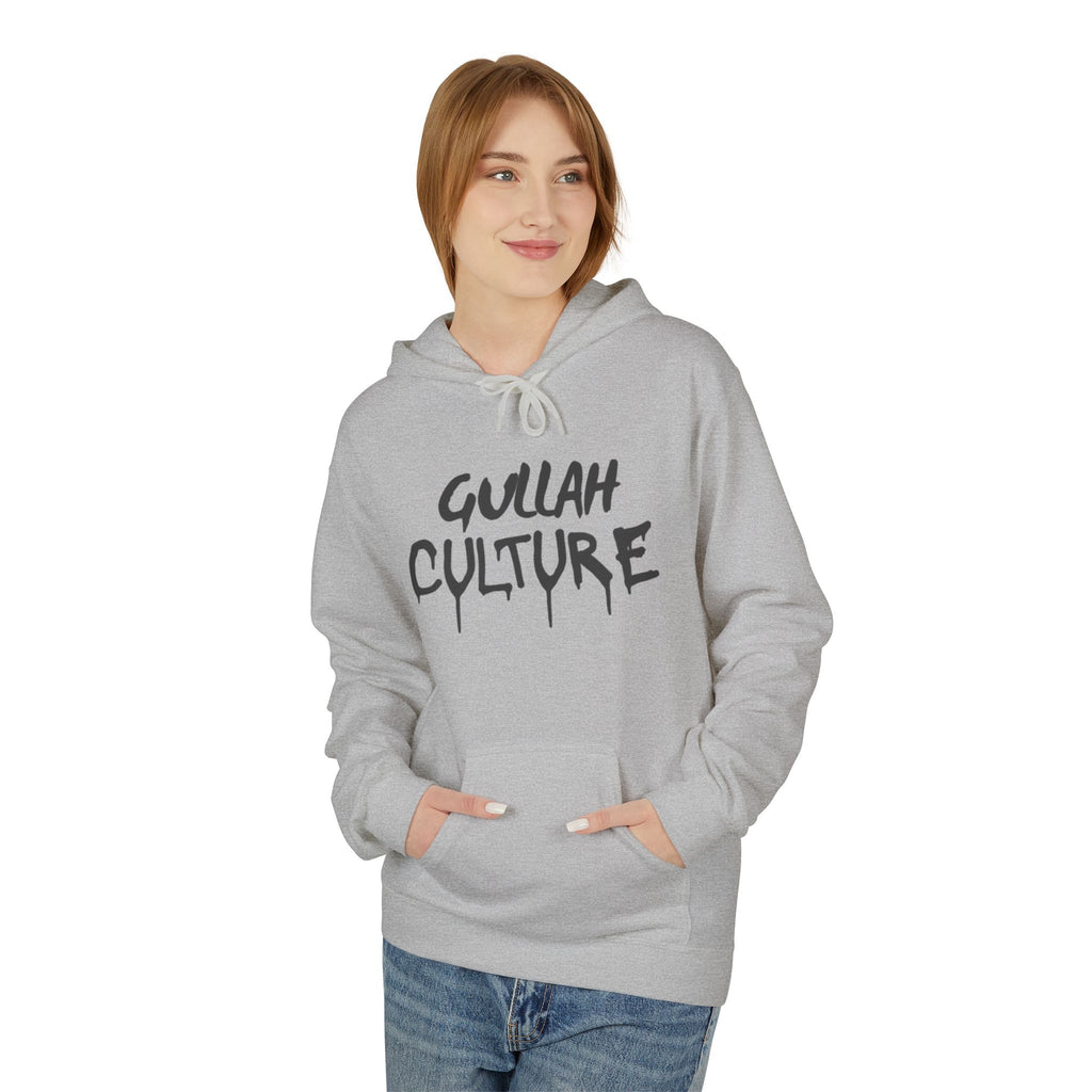 Gullah Culture Hoodie | Drip Script Black Text on White