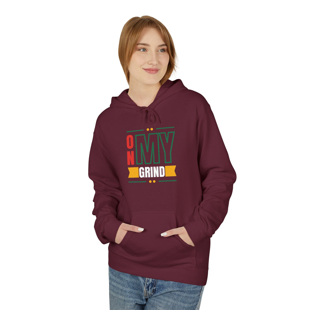 On My Grind Hoodie | Motivational Typography, Urban Streetwear