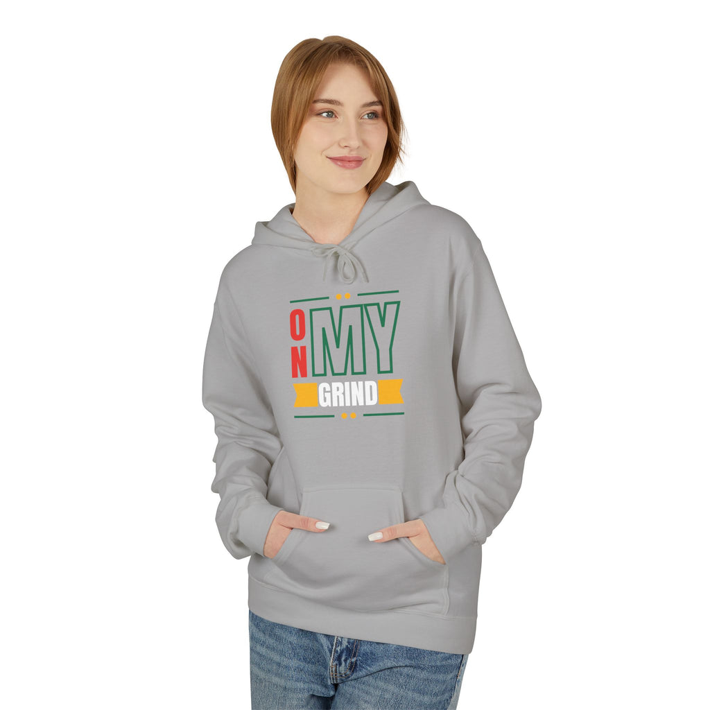 On My Grind Hoodie | Motivational Typography, Urban Streetwear