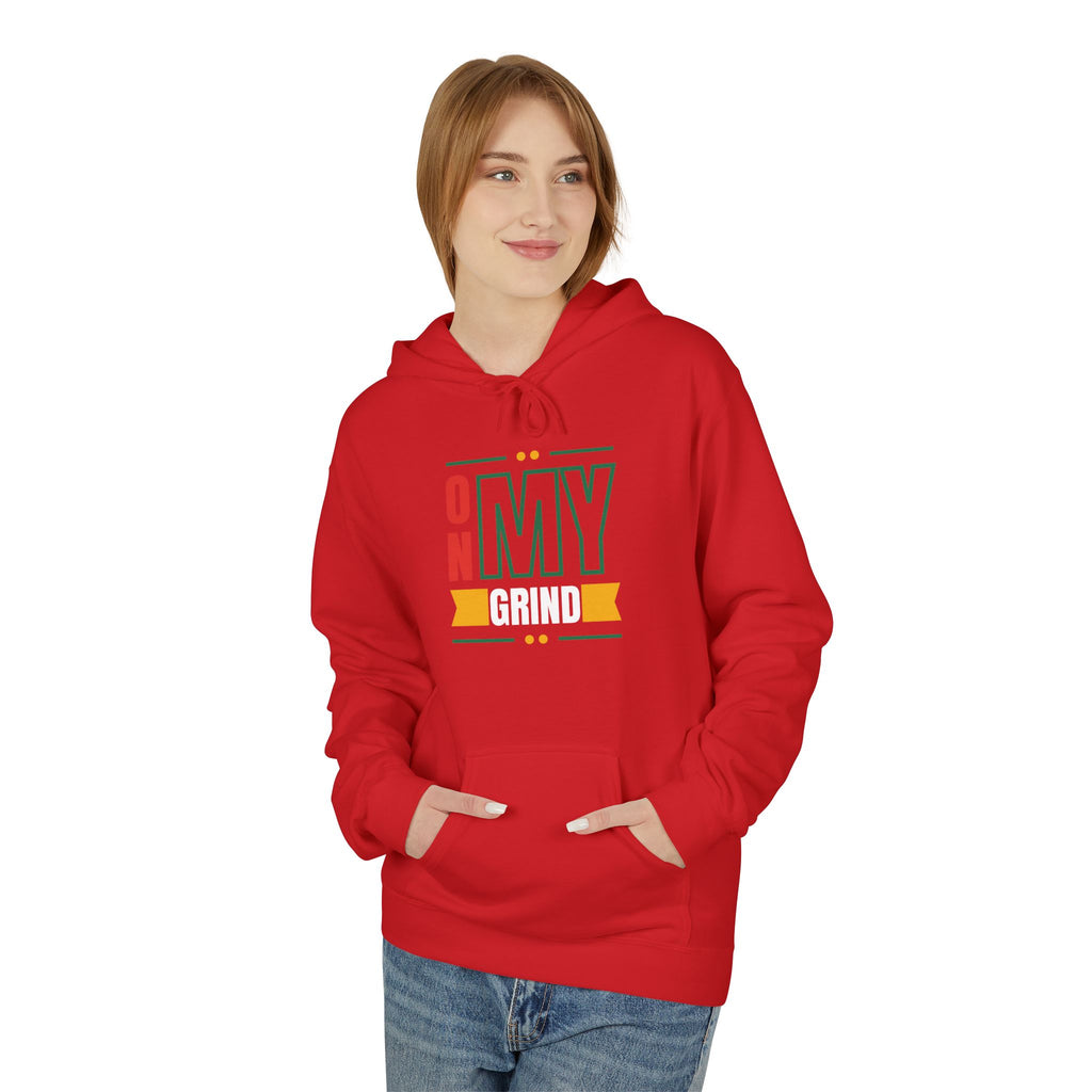 On My Grind Hoodie | Motivational Typography, Urban Streetwear