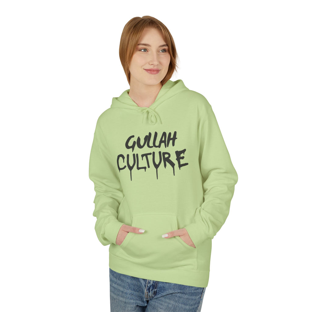 Gullah Culture Hoodie | Drip Script Black Text on White