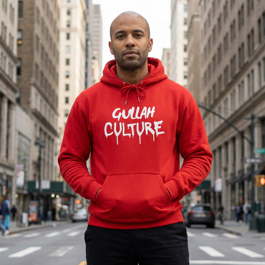 Blank White Hoodie | Plain Pullover Hooded Sweatshirt, Custom Printable