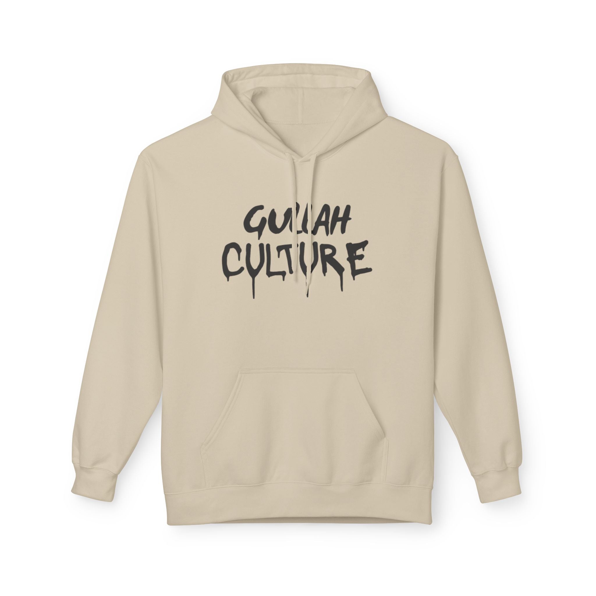 Gullah Culture Hoodie | Drip Script Black Text on White