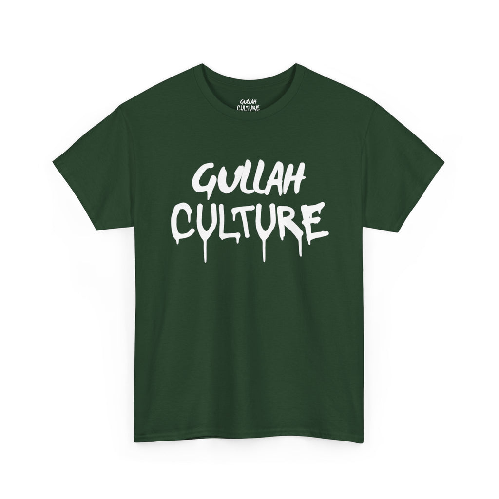 Gullah Culture Tee | Unisex T-shirt with white dripping graffiti text