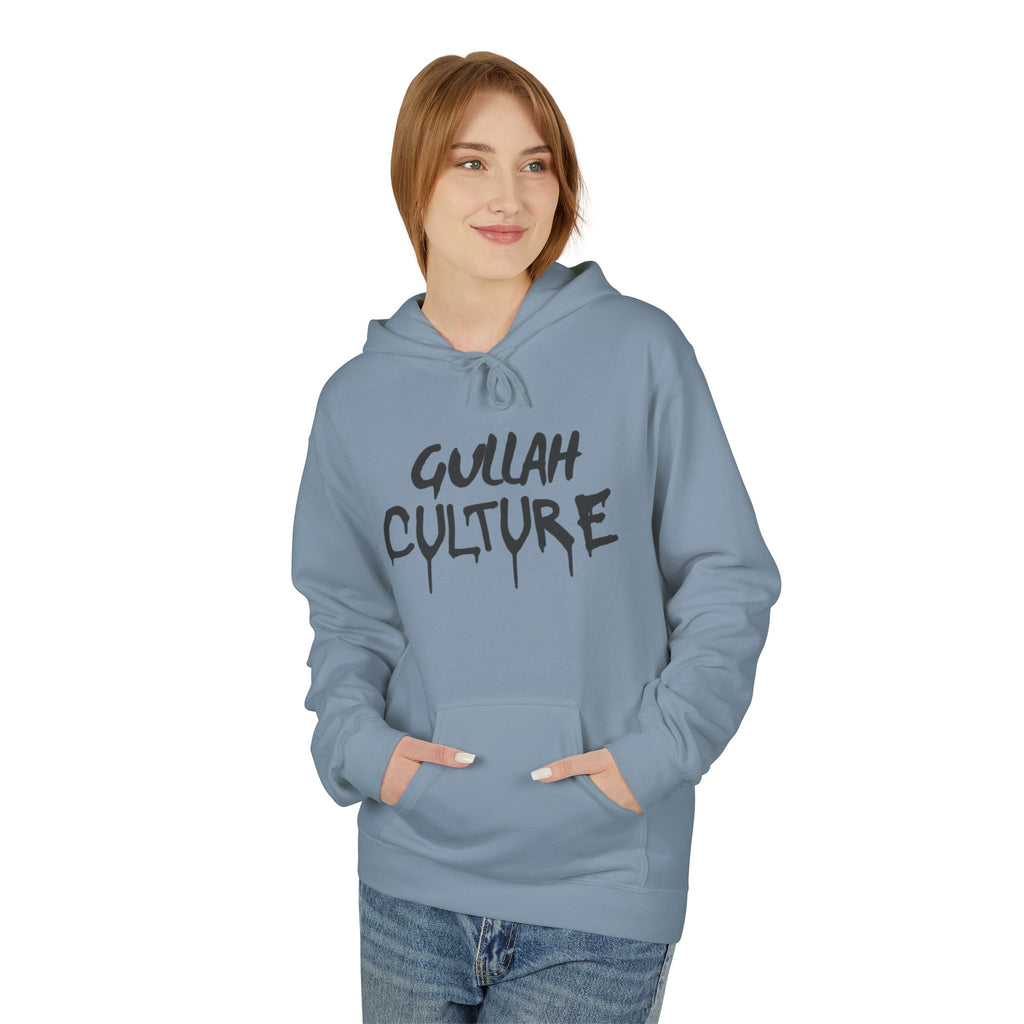 Gullah Culture Hoodie | Drip Script Black Text on White