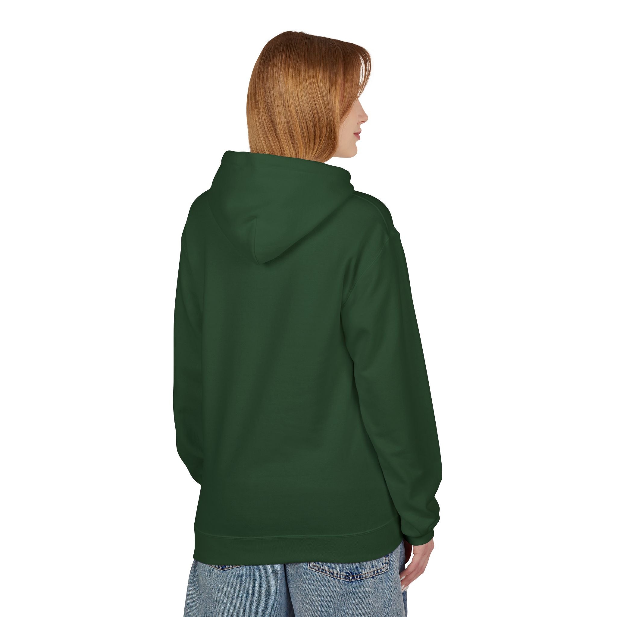 Blank White Hoodie | Plain Pullover Hooded Sweatshirt, Custom Printable