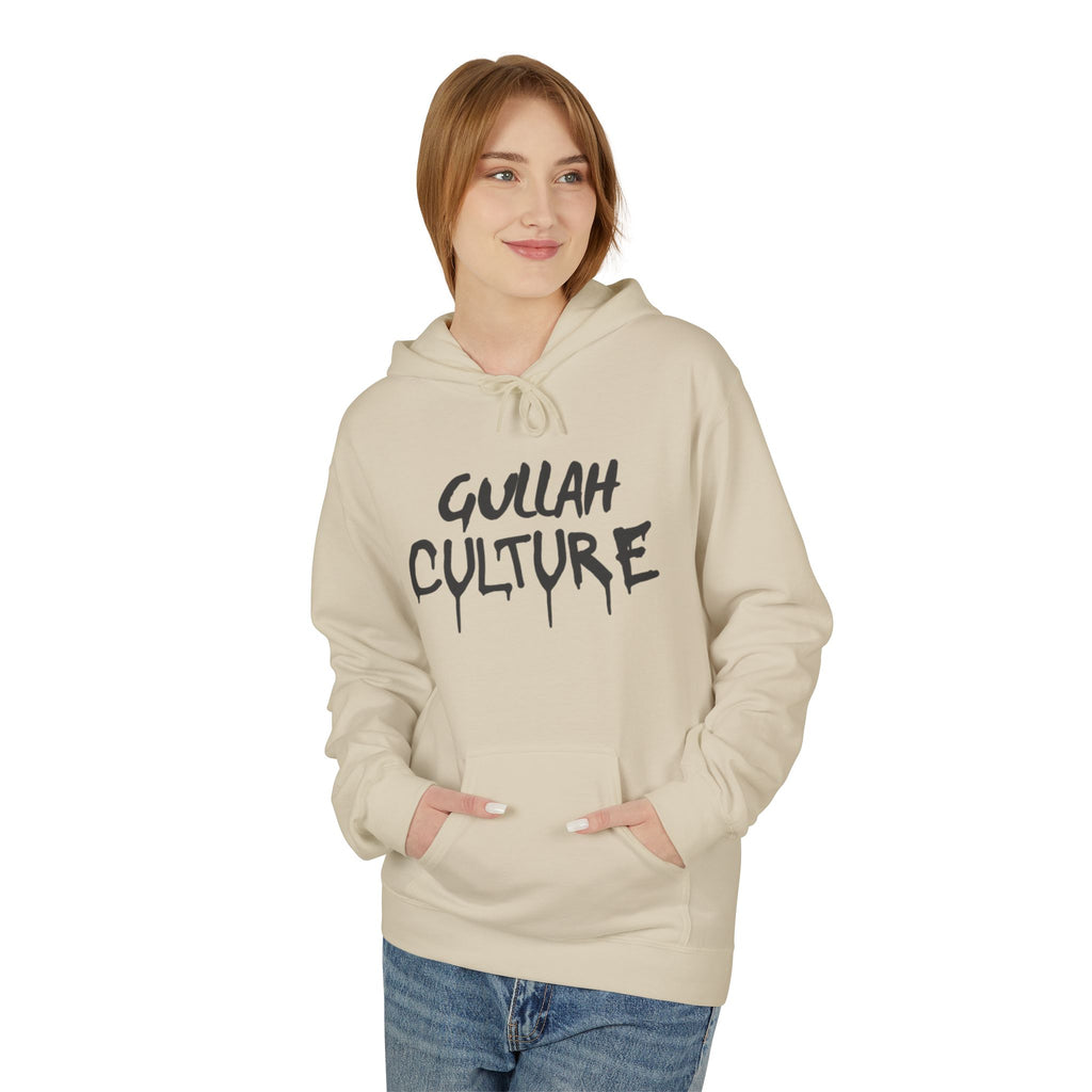 Gullah Culture Hoodie | Drip Script Black Text on White