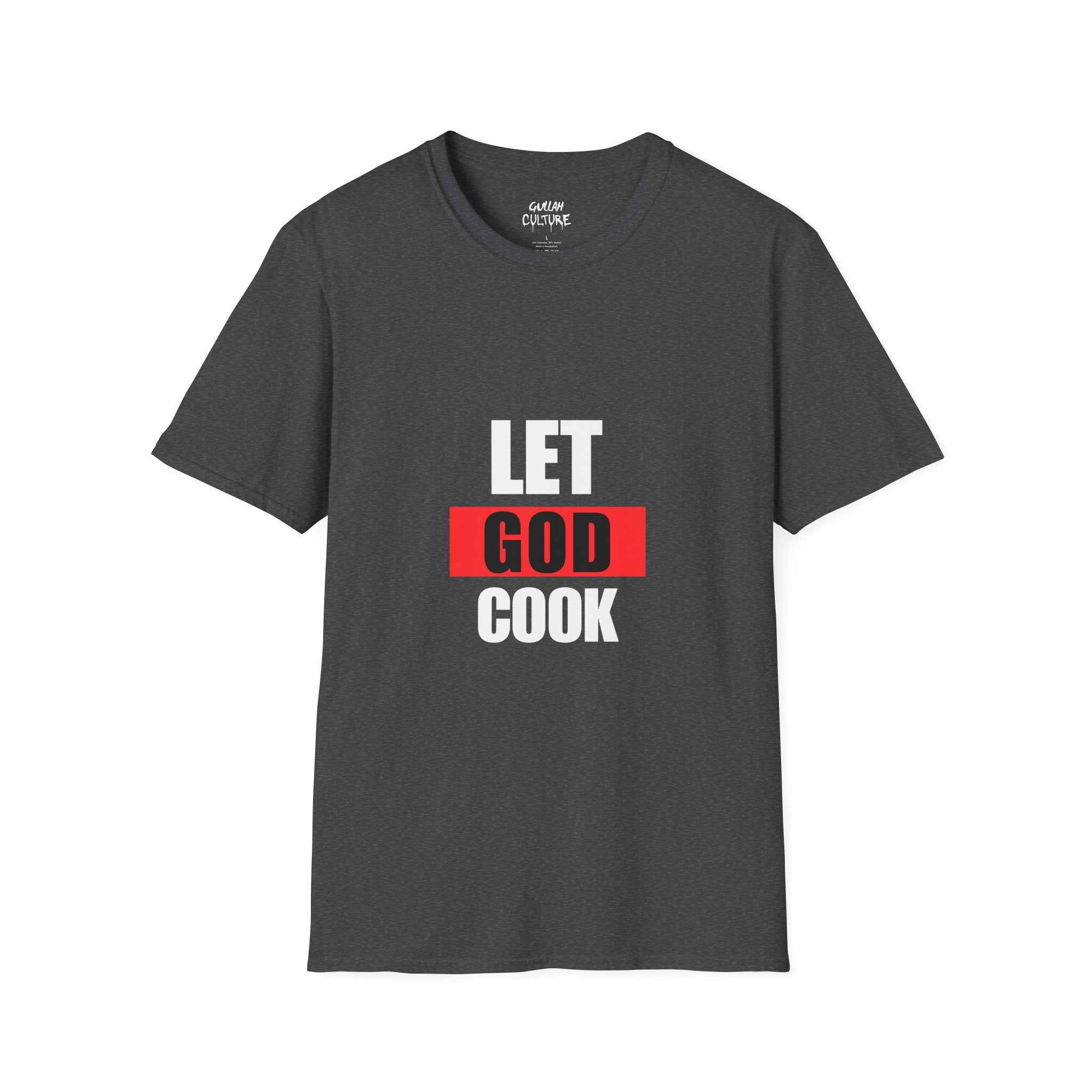 God Box Logo T-Shirt — Minimal Red Graphic Christian Tee