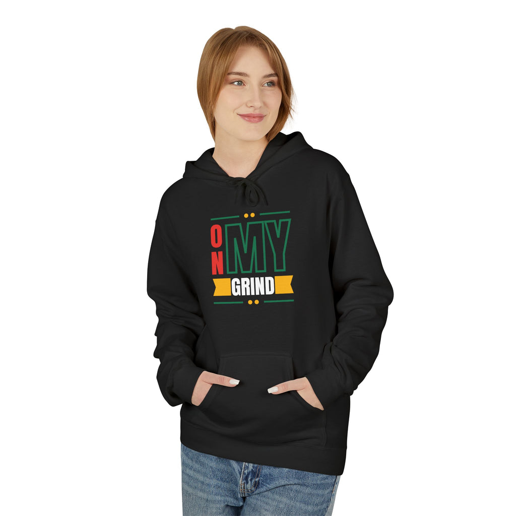 On My Grind Hoodie | Motivational Typography, Urban Streetwear