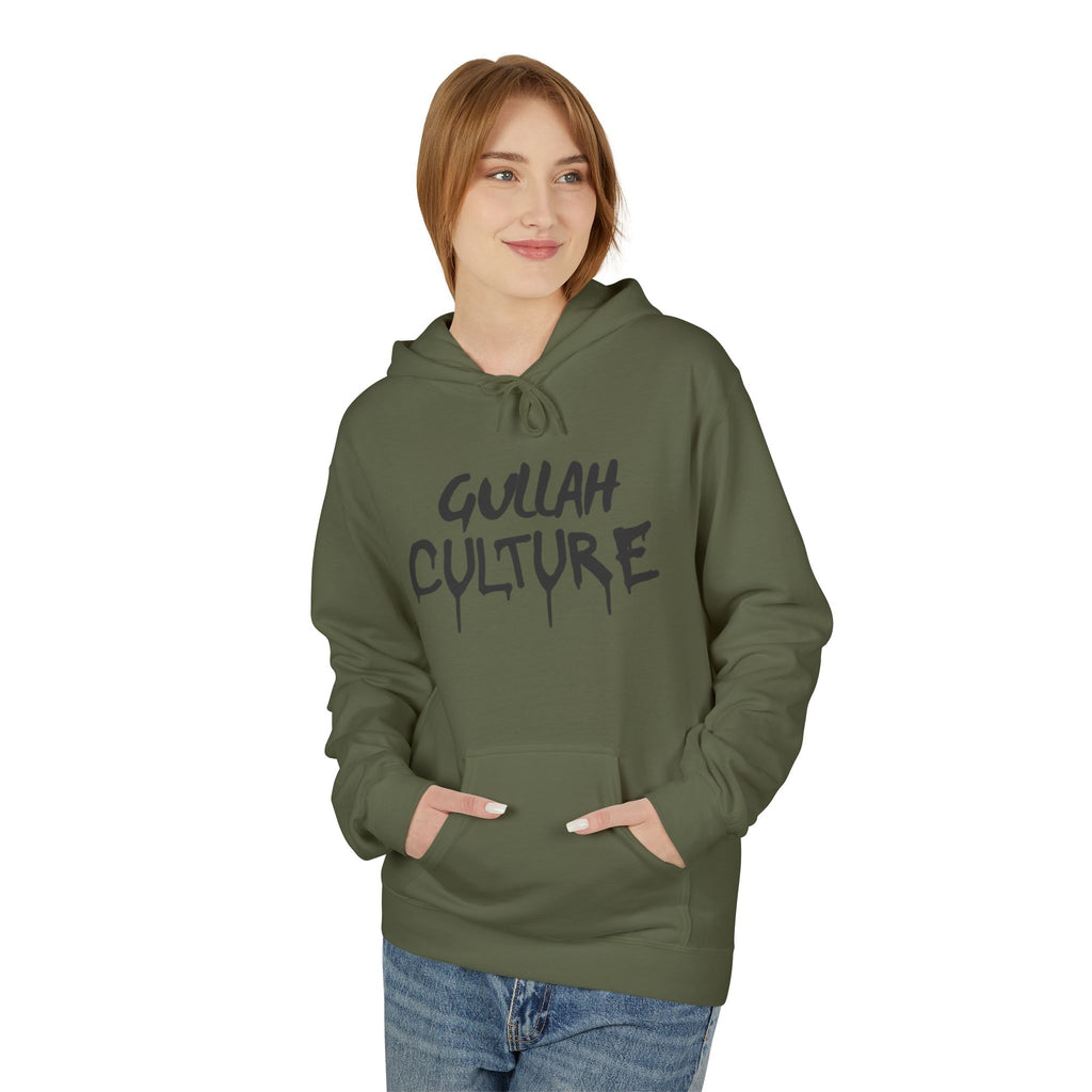 Gullah Culture Hoodie | Drip Script Black Text on White