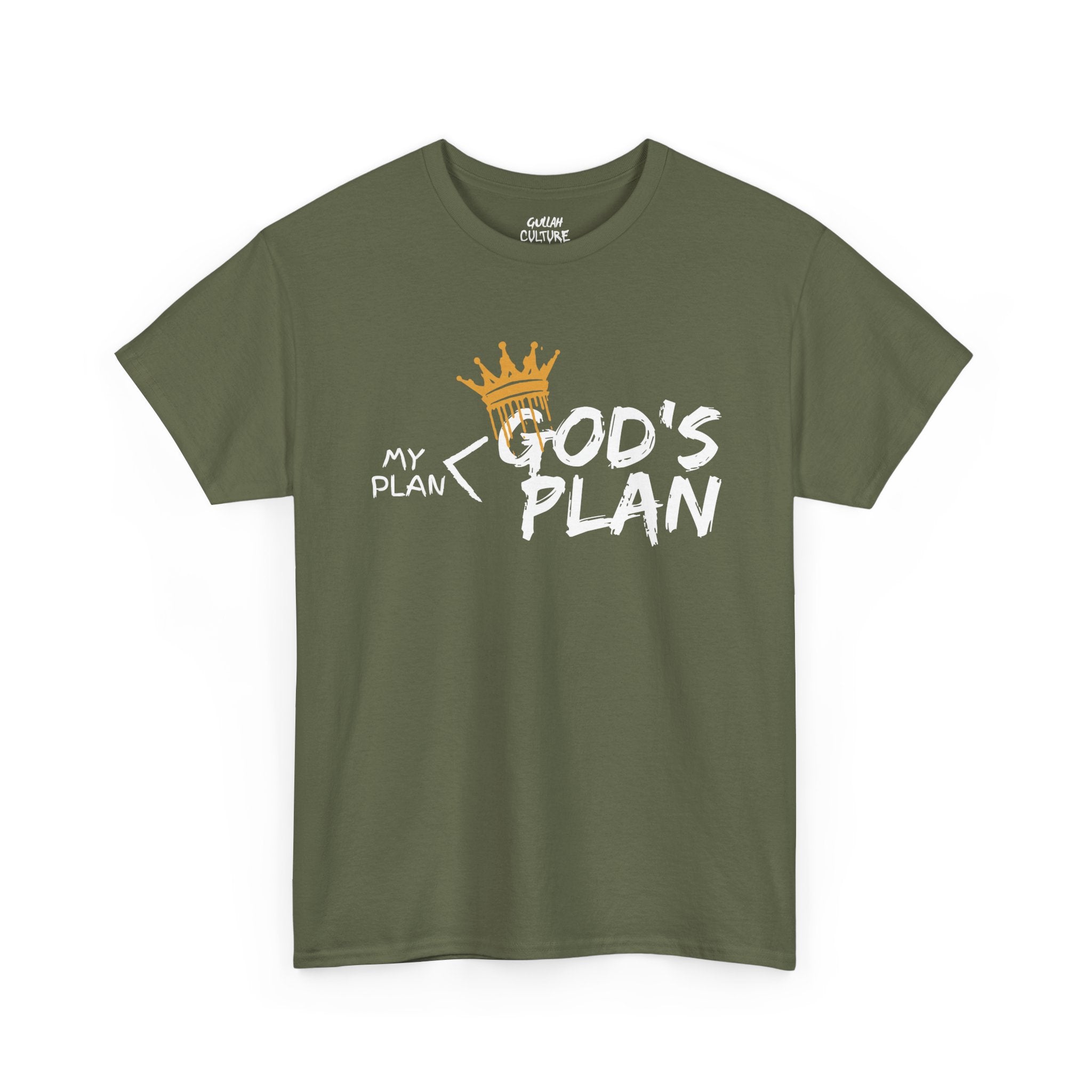 God’s Plan - Crown Drip Tee