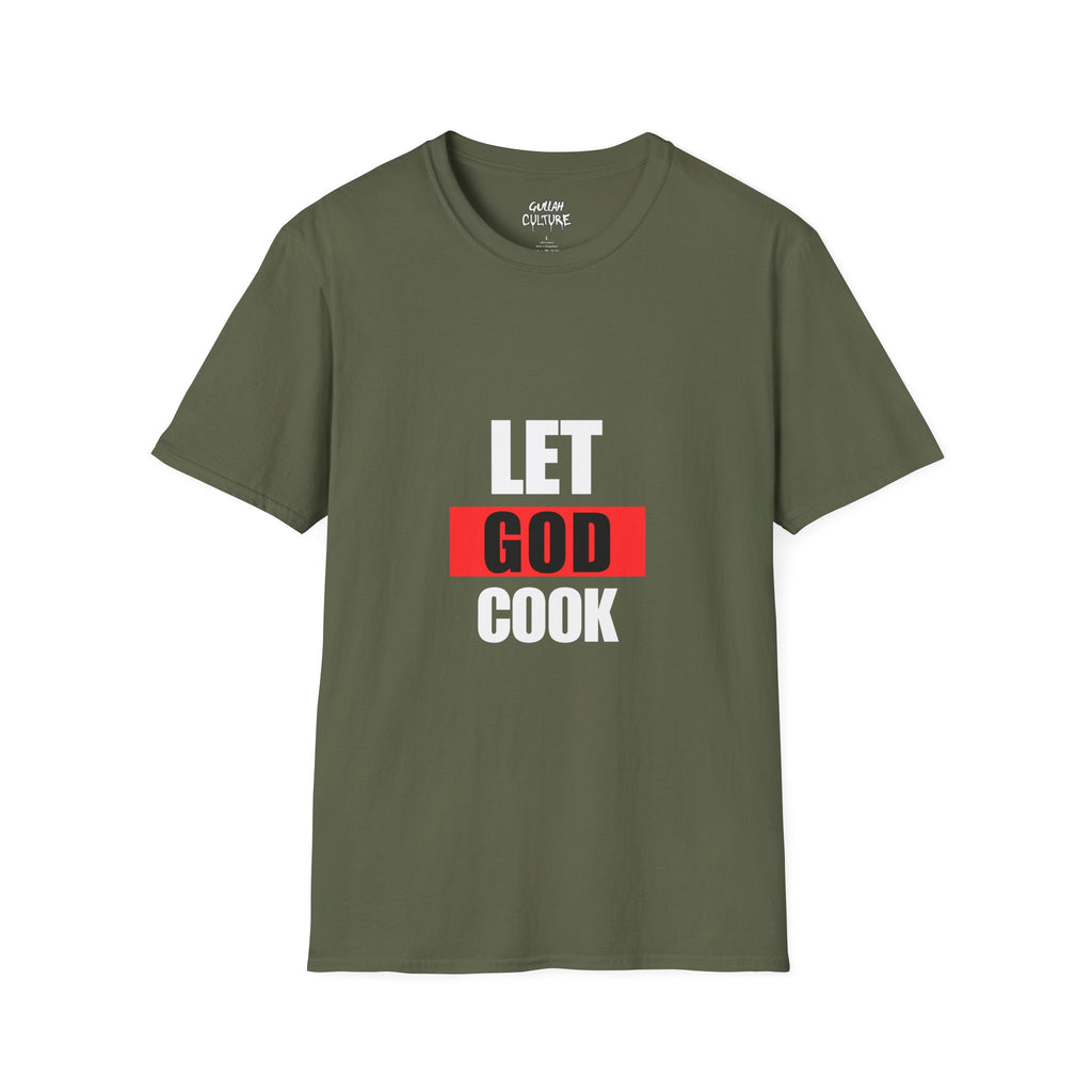God Box Logo T-Shirt — Minimal Red Graphic Christian Tee