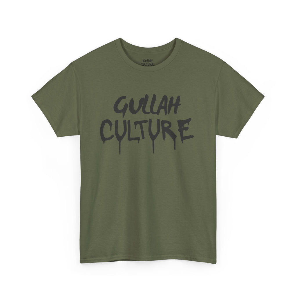 Gullah Culture Tee | Unisex T-shirt with black dripping graffiti text