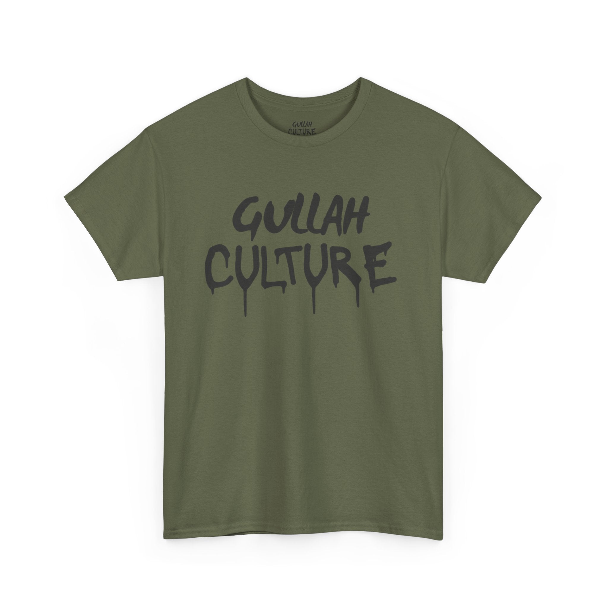 Gullah Culture Tee | Unisex T-shirt with black dripping graffiti text