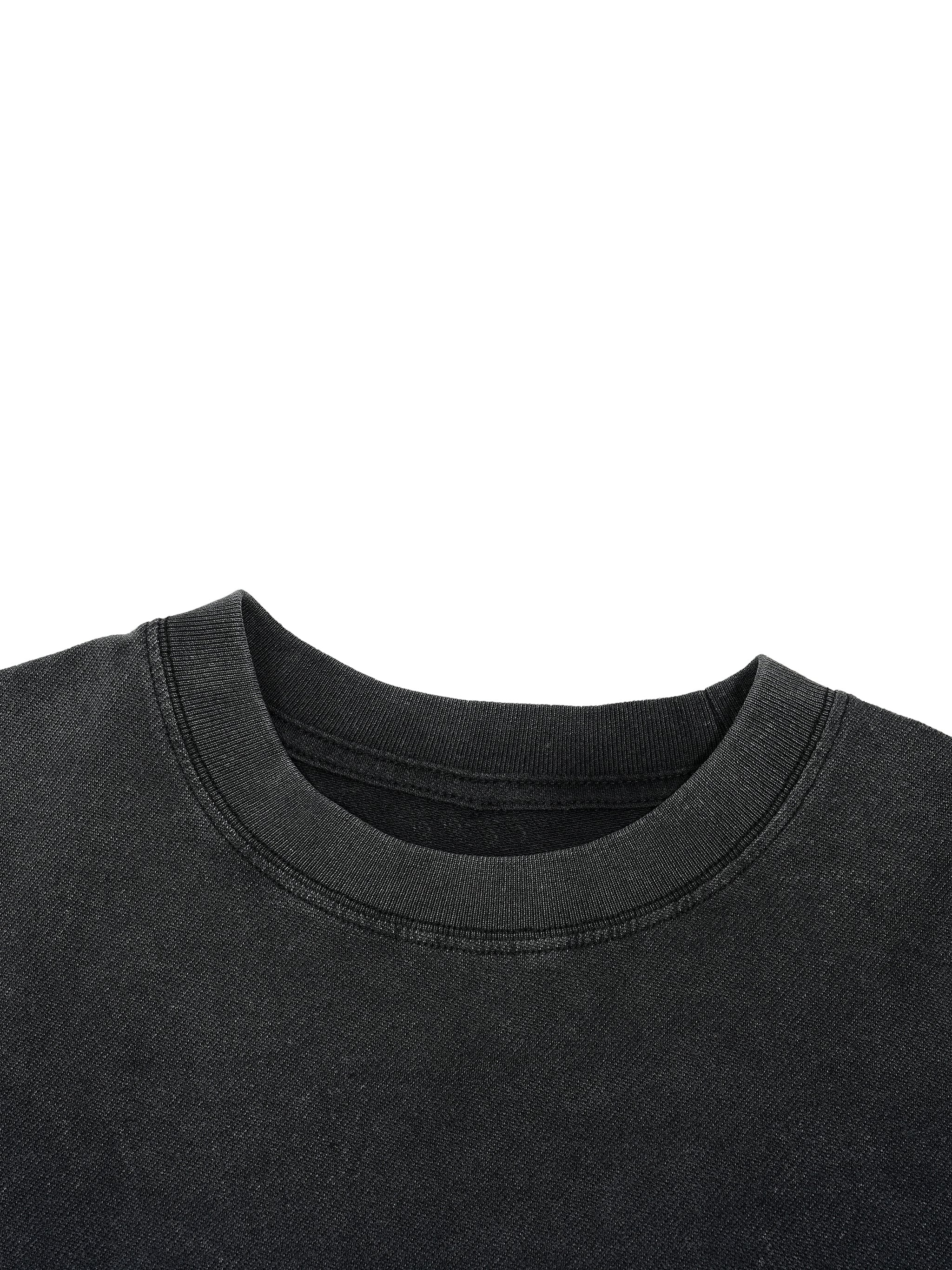 Vintage Wash Boxy Distressed Hem -Gullah Culture T-Shirt
